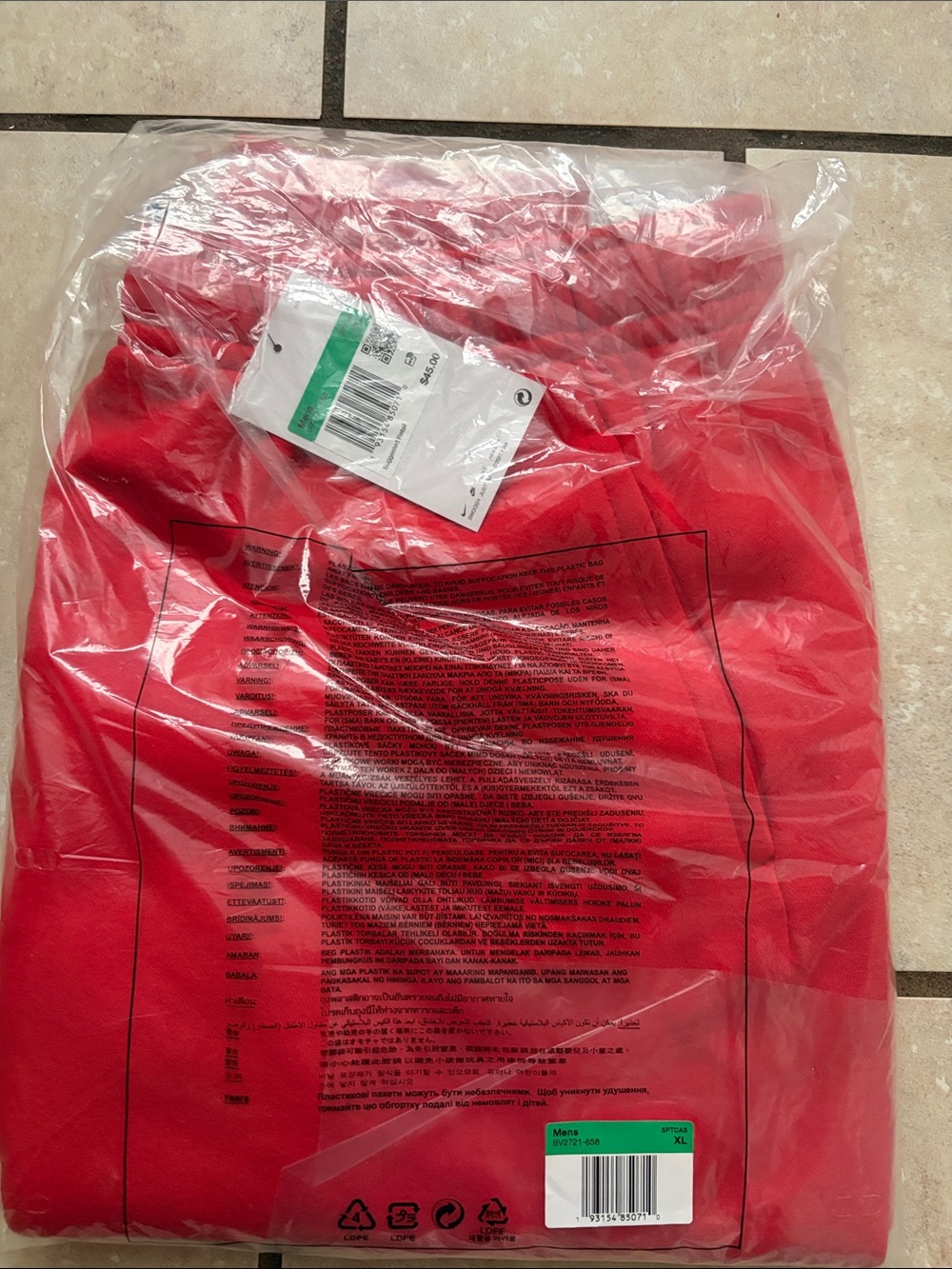 Men’s Red Nike Shorts - Bright Red